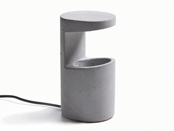 REF - LED concrete table lamp by URBI et ORBI - view 2